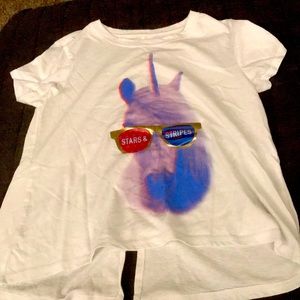 Stars & stripes unicorn shirt